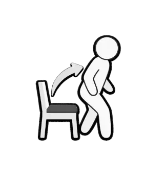 Getting out of chair